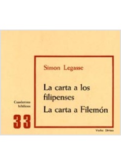 LA CARTA A LOS FILIPENSES. LA CARTA A FILEMON