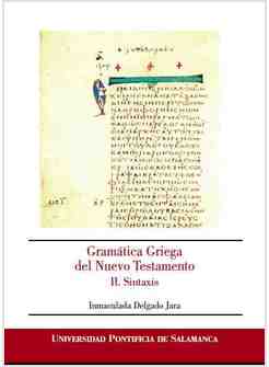 GRAMATICA GRIEGA DEL NUEVO TESTAMENTO II: SINTAXIS