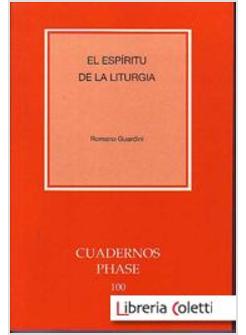 EL ESPIRITU DE LA  LITURGIA