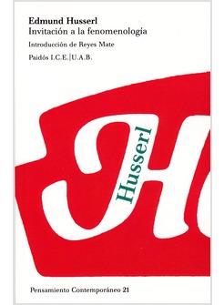 INVITACION A LA FENOMENOLOGIA