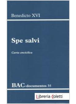 SPE SALVI CARTA ENCICLICA