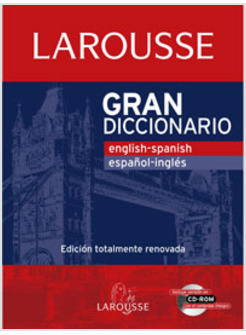 GRAN DICCIONARIO ENGLISH SPANISH / ESPANOL INGLES