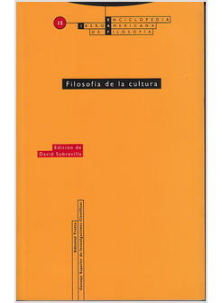 FILOSOFIA DE LA CULTURA