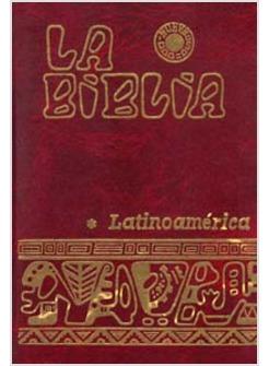 LA BIBLIA. LATINOAMERICA. BOLSILLO. CARTONE