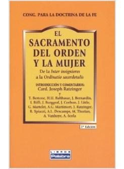 EL SACRAMENTO DEL ORDEN Y LA MUJER