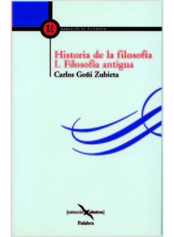 HISTORIA DE LA FILOSOFIA I