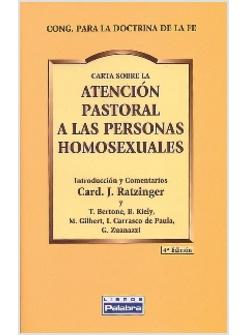 ATENCION PASTORAL A LAS PERSONAS HOMOSEXUALES