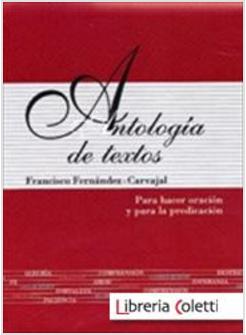 ANTOLOGIA DE TEXTOS CARTONE