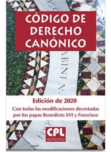 CODIGO DE DERECHO CANONICO EDICION 2020