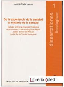 DE LA EXPERIENCIA DE LA AMISTAD AL MISTERIO DE LA CARIDAD