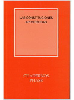 LAS CONSTITUCIONES APOSTOLICAS