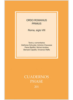 ORDUS ROMANUS PRIMUS. ROMA SIGLO XVIII