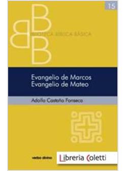 EVANGELIO DE MARCOS. EVANGELIO DE MATEO