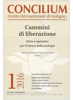 CONCILIUM N. 1 - 2016 CAMMINI DI LIBERAZIONE