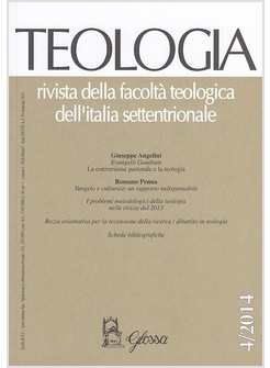 RIVISTA TEOLOGIA 4/2014