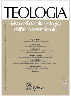 RIVISTA TEOLOGIA 3/2017 