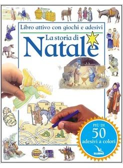 STORIA DI NATALE LIBRO ATTIVO CON GIOCHI E ADESIVI (LA)