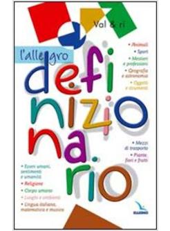 ALLEGRO DEFINIZIONARIO (L')