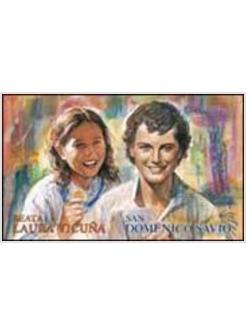 POSTER BEATA LAURA VICUNA E SAN DOMENICO SAVIO (100X70)