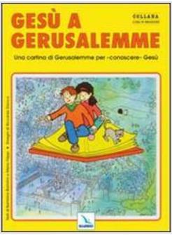 GESU' A GERUSALEMME (A0086) (CARTINA)