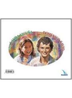 BEATA LAURA VICUNA E SAN DOMENICO SAVIO. ADESIVO