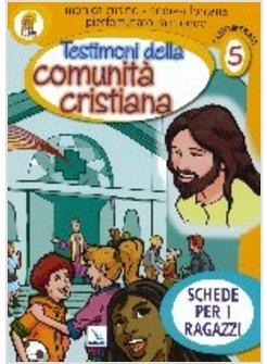 PROGETTO EMMAUS 5 SCHEDE  TESTIMONI DELLA COMUNITA' CRISTIANA  CATECUMENATO