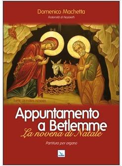APPUNTAMENTO A BETLEMME PARTITURA LA NOVENA DI NATALE