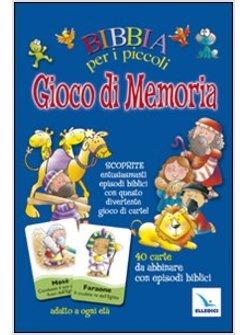 BIBBIA PER I PICCOLI. GIOCO DI MEMORIA