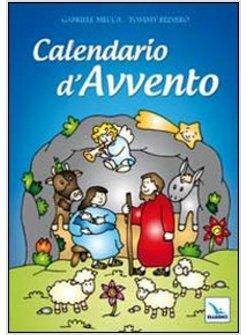 CALENDARIO D'AVVENTO. CON POSTER A FINESTRE NUMERATE E ADESIVI
