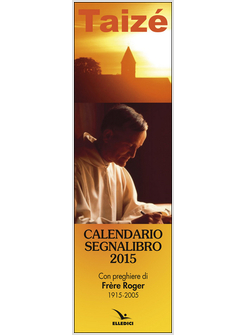 TAIZE'. CALENDARIO 2015
