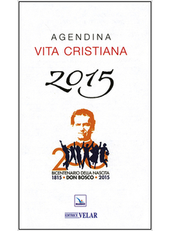 AGENDINA VITA CRISTIANA 2015