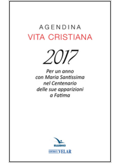 AGENDINA VITA CRISTIANA 2017