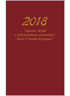 AGENDINA VITA CRISTIANA 2018