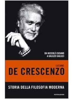 STORIA DELLA FILOSOFIA MODERNA