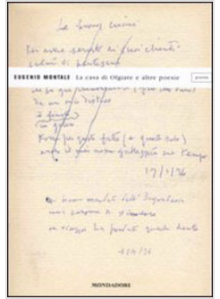 CASA DI OLGIATE E ALTRE POESIE