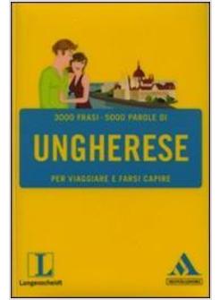 DIZIONARIO FRASEOLOGICO UNGHERESE