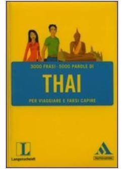 DIZIONARIO FRASEOLOGICO THAI