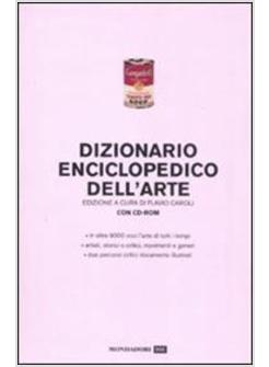 DIZIONARIO ENCICLOPEDICO DELL'ARTE CON CD-ROM
