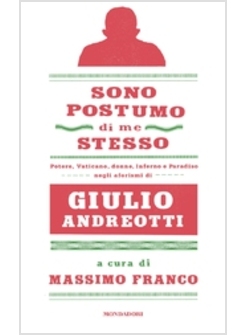 SONO POSTUMO DI ME  STESSO AFORISMI 