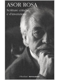 SCRITTURE CRITICHE E D'INVENZIONE