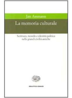 MEMORIA CULTURALE