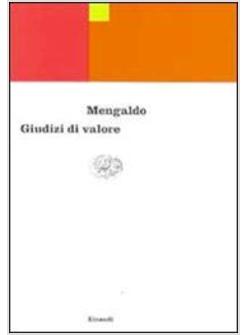 GIUDIZI DI VALORE