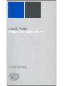 STORIA CRITICA ARTE