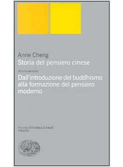 STORIA DEL PENSIERO CINESE VOL II