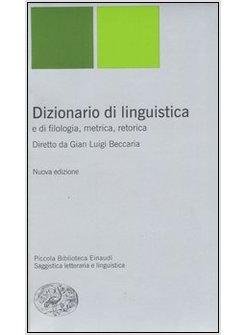 DIZIONARIO DI LINGUISTICA