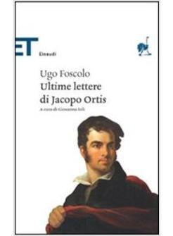 ULTIME LETTERE DI JACOPO ORTIS