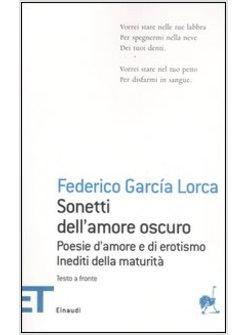 SONETTI DELL'AMORE OSCURO