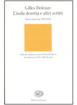 ISOLA DESERTA E ALTRI SCRITTI (L')