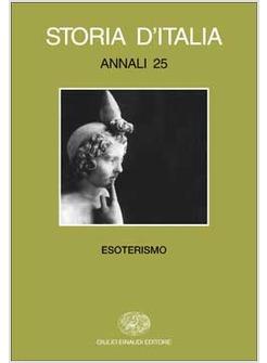 STORIA D'ITALIA ANNALI ESOTERISMO