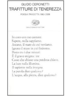 TRAFITTURE DI TENEREZZA